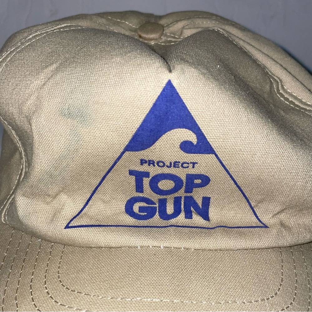 Project Top Gun Tan Adult Unisex Hat One Size - Picture 2 of 4